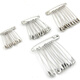 Kalevin Children's Safety Pin Simple Insurance Brooch Close Needle Paper Clip Baby Lock Needle Clip Large Pin Clip Small Pin Clip No. 1 Pin 3.2CM 5* Pack
