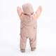 Jnby por Jnby [Agregar Velvet] ropa de tela Jiangnan Baby Repelent Baby Jumpsuit otoño e invierno niños y niñas yo9f10590 671/polvo gris 90 cm