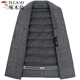 Pecker léger Luxury Luxury haut de gamme Cachemire Double face manteau en laine pour hommes de la veste moyenne d'âge moyen hiver épaissis de la revanche de chameau 175 / L