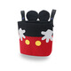 
Crib storage hanging bag baby bed side diaper bag newborn baby bottle storage bag three-dimensional hanging bag practical and convenient blue and white duck strap can be surround 18cm