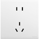 Legrand Switch Socket Panel Jianyue-Serie Keramik Weiß 86 Wall Socket 10A Fünf-Loch-Sockel