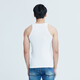Yiershuang 3-piece 100% cotton vest men's sports ribbed slim-fit bottoming undershirt for men