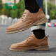 MULINSEN men's shoes British style retro casual leather shoes low-cut soft sole men's work shoes L223273