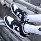 Nike (NIKE) casual shoes for women 2025 Autumn Dunk Low trendy low top cushioning breathable comfortable and lightweight versatile sports shoes CW1590-100/Dunk/black and white/mainly recommended 36.5