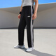 阿迪达斯 （adidas）男裤运动裤2025夏季新款直筒休闲裤速干透气跑步健身长裤 EI9761黑色直筒速干 S
