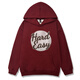 
XIAOYU 2024 autumn new hooded sweatshirt H12186 black L
