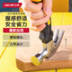 Deli hammer multifunctional claw hammer woodworking special nail hammer tool household soft rubberized handle hammer hammer steel hammer mini 0.25kg DL441008