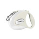FLEXI automatic retractable leash dog leash medium and small dog Teddy pet leash Pearl White M size suitable for dogs within 5 meters and 25kg