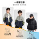 Zuoxi Boys' Polar Fleece Jacket 2026 Spring Children's Fleece Jacket Big Children's Spring Top Trendy Navy 160