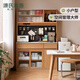 
Genji Wooden Solid Wood Stone Side Cabinet Modern Simple Oak Tea Cabinet Kitchen Storage Cabinet Home Wine Cabinet 0.85m Side Cabinet (854*402*862mm)