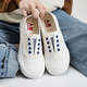 Zapatos de malla de un solo pie de origen humano para mujeres 2024 Summer de encaje delgado de mujeres Mesh de lente gruesa para lienzo casual de lona