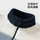 Mini wooden cabin children's sherpa jacket autumn and winter boys and girls small stand-up collar jacket children's warm tops navy 90