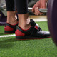 
Do-win weightlifting shoes for men and women new professional squat deadlift fitness strength lifting training sports shoes WL31202 black/red 42
