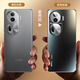 Oppo Reno11 Pro Protective Case Neue Voll-Inclusive-High-End-Männer- und Frauen-Heck-Hülle [Graphite Black] Elektroplierendes mattes Hautgefühl Oppo Reno 11