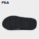FILA Croissant Shoes Retro Sports Shoes Men's Winter Casual Shoes Dad Shoes Black-IB 42.5