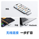 雷克沙（Lexar）移动固态硬盘苹果手机磁吸外接硬盘iphone高速便携PSSD SL400银色|无线直插 进阶摄影1050MB/s 1TB