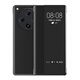 Gullfoss OppoFindx8 Case de téléphone mobile OppoFindx8pro Case de protection Version Satellite Communication All inclusive 5G Business Mirror Flip Cuir Cuir Anti-Fall Window Case Sélection Napa Cuir [noir] Flip Window Le cuir Case Oppo Find X8