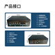 FISUSEN 12th generation 8505/i3-1215U/i5/i7-1365U 10G soft routing 4 ports 2.5G+20G optical port X86 routing wireless WIFI6 industrial computer 8505-ES version 16G+256G disk + 8A power supply