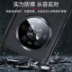 Karen Burton is suitable for Honor Magic4 mobile phone case flip magic4pro smart window protection case anti-fall full cover [black black] full cover anti-fall丨Smart window Honor Magic4