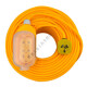 
Shantou Lincun plug wire with wire National standard second core 15254 square cable wire bull tendon soft wire extension cable sheath cable waterproof socket yellow cable 2.5 square 100 meters