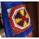 Andere Babyschädel traditionelle Vier-Streifen-Back-Taschen altmodische Xiamen Zhangquan Fujian South Skull Traditioneller Babyschädel Stoff Rückenstil Dicked handgefertigt