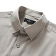 
Seven Wolf Short Sleeve Shirt Men's Summer Mint Fiber Lapel Shirt Men's Ice Cool Business Commuter Short Lining Men's Top 701 (Khaki)-Minn Fiber M 165