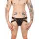 
Lace hollow lingerie gay halter bra men's suit mini vest seduction thong g219 white lace bra + panties S