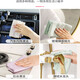 JIEYOUJIA fish scale rag glass wipes cleaning scouring pad absorbs water and is not easy to shed lint household kitchen table mirror towel 1 piece unpackaged please be careful when taking photos (colors are random)