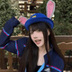 Im Herbst, Judy Hat Bunny Bowl Hat Crazy Zootopia Polizistin Judy Hat Kinderkopfschmuck Hairbandhut Judy Bunny (57 Stirnband Erwachsenenstil)