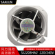 SANJUN三巨SJ80025/92025/1225/1238/1725HA2 220V散热风扇 SJ9225HA1 B AC110V