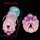 Faak Alien Aircraft Cup Unsichtbares Flugzeugbecher Hidden Animal Octopus Aircraft Cup G6187 Weiches Silikon -Revers -Modell Herrenhandbuch Katzenkrallen Penis Masturbation G6187 Fantasy -Pflanze