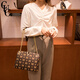 CUG Light Luxury Brand -Tasche Frauenbeutel 2025 Neue Mode Umhängetasche Frauen Unterarm Kette Geburtstag Chinesisches Valentinstag dunkelbraune Farbe (exquisite Geschenkbox)