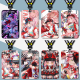 Meng Nian Bang Iron Q Break Break Card Case School Card Ins Access de alto valor Tarjeta de control de la tarjeta del metro para el metro