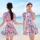 XMXT swimsuit ladies 2023 new one-piece dress style fashion conservative Korean style slimming and hiding sexy hot spring swimsuit 13603 blue 2XL (recommended 128-150Jin [Jin equals 0.5 kg])