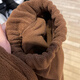 耐克（Nike）裤子女裤2025春季新款款时尚潮流舒适宽松透气休闲跑步训练长裤 HQ4877-259惊喜可可色 摇粒绒 M