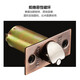 
Flying ball stainless steel ball door lock universal wooden door old-fashioned toilet bedroom indoor keyless ball head mechanical lock stainless steel center distance 60/70mm 9214AC