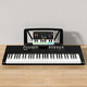 Terence Electronic Piano Erwachsene Kinder 61 Schlüsselanfänger spielen multifunktionale tragbare Musikinstrumente Vatertag Geschenke Kaufen Sie Tausende von Menschen klassisches Schwarz + Luxusgeschenke
