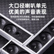 爱国者50W防水音柱室外音响功放店铺户外专用壁挂音箱学校公共广播喇叭商用