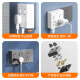 International Electrician Type 86 Socket Converter One to Four Multifunctional Wireless Socket Household Multi-Socket Sub-Control Expansion Converter [Wireless Socket] Sub-Control One to Four Sockets - White