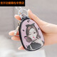 Qindu Card Bag Female Multi-Card Reißverschluss-Münzbrieftasche weibliche Orgel-Schlüssel-Tasche Führerschein Mini Universal Car Schlüsselbeutel kleines Porträt