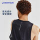 Decathlon sports vest men's running and fitness set quick-drying sleeveless ice silk basketball track and field training suit MSMY [two-piece set] initial model black + white M