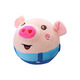 Wozhi baby toys 0-1 year old baby coaxing artifact jumping pig jumping ball singing recordings learning to speak baby gift