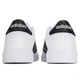 Adidas official website men's shoes new trendy classic low top sneakers wear-resistant breathable casual white shoes wear-resistant skateboard shoes 9195-white leather 42