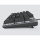 罗技（Logitech） K845机械键盘 有线键盘全尺寸 DIY键帽发光电竞办公键盘吃鸡键盘 【K845小刘鸭系列】 黑色 TTC 茶轴