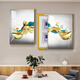 Yusenyi Restaurant Electric Meter Box Two-Link Decorative Painting Light Luxury No-Puncture Distribution Box Main Switch Box Covering Multimedia Box 15838/15839 40*60 (accommodation 30*50) Left Sub-Push Push Pull