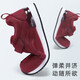Jingtian sends shoes for the elderly, women's mothers' shoes, casual breathable mesh sports shoes, middle-aged and elderly walking shoes, non-slip soft sole granny shoes, old Beijing cloth shoes, large size square dance shoes 2210 black rose women's model 35