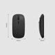 Modern Winged Snake K580S Wireless Bluetooth Key and Mouse Set Charging Mouse Light and Light Office Keyboard and Mouse Wireless Bluetooth Key and Mouse Set Silver Black