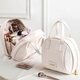 Ono Sieben-Tage-Make-up-Tasche für Frauen tragbare neue tragbare Reise mit großer Kapazität Reisen Toilettenartikel und Hautpflegeprodukte sortieren Aufbewahrungsbeutel großer Schalenbeutel [Milch weiß] 23*22*9