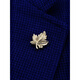 Chuangjingyi elige Broch Men and Men's Gold Gold Silver Men's Broche Traje Broche Silver Maple Maple Leaf Brooch Gemylink Set