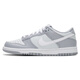 Nike (Nike) Frauenschuhe 2025 Neue Sommer Dunk Sports Schuhe Big Jungfrau Schuhe tragen resistente leichte Top-Casual-Schuhe DH9765-001/Weißgrau 38.5